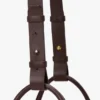 The Victoria Plié Bag aus burgunderrotem Leder