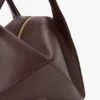 The Victoria Plié Bag aus burgunderrotem Leder