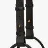The Victoria Plié Tasche aus schwarzem Leder