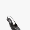 The Victoria Stiletto Slingback 100 aus schwarzem Leder The Victoria Stiletto Slingback 100 aus schwarzem Leder