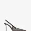 The Victoria Stiletto Slingback 100 aus schwarzem Mesh The Victoria Stiletto Slingback 100 aus schwarzem Mesh
