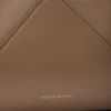 The Victoria-Tasche aus taubengrauem Leder