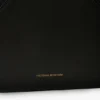 The Victoria Tote Bag groß aus schwarzem Leder