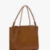 The Victoria Tote Bag Large aus hellbraunem Leder