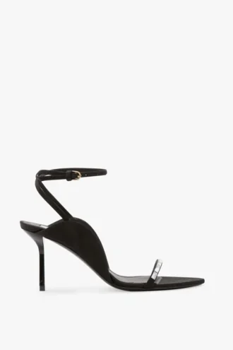 The Victoria verzierte Stiletto-Sandale 75 in Schwarz