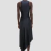 Twist-Kleid in Marineblau Twist-Kleid in Marineblau