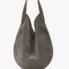 Weiche Plia-Hobo-Tasche in Kieselgrau